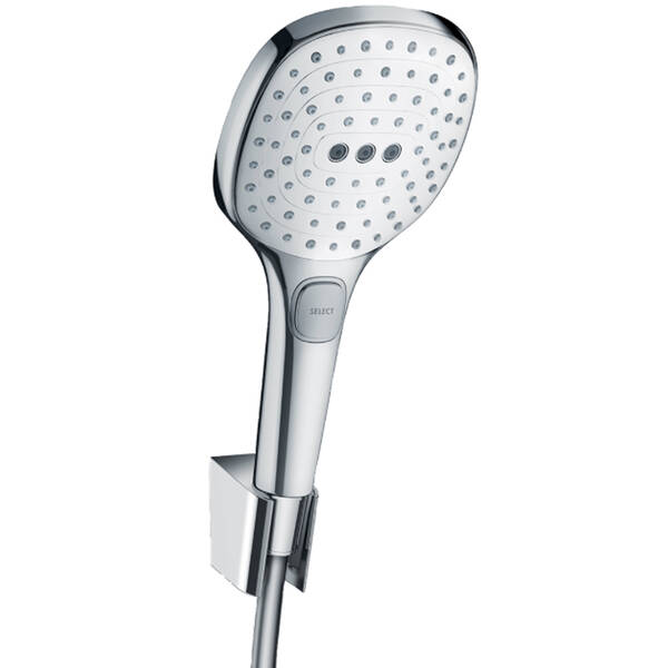 Душевой набор Hansgrohe Raindance Select E 120 3jet 26720400 хром/белый, фото 1