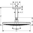 Верхній душ Hansgrohe Raindance Select S 300 2jet 27337000 хром, фото 2