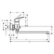 Змішувач для ванни Hansgrohe Logis 71402000 хром, фото 3