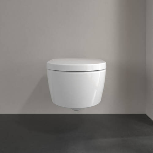 Унітаз підвісний Villeroy&Boch Avento 5656HR01 DirectFlush із сидінням Soft Close, QuickRelease, фото 5