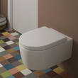 Унітаз підвісний Villeroy&Boch Avento 5656HR01 DirectFlush із сидінням Soft Close, QuickRelease, фото 1