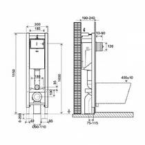 Инсталляция для унитаза OLI Quadra Plus 722019, фото №2