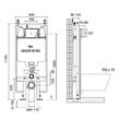 Инсталляция для унитаза OLI OLI74 Plus S90 601803, фото 3