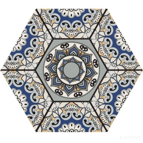 Керамограніт Realonda Sevres Azul 28,5x33 см, фото 8