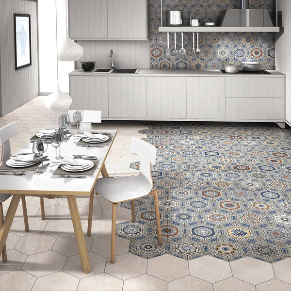 Керамограніт Realonda Sevres Azul 28,5x33 см, фото 12