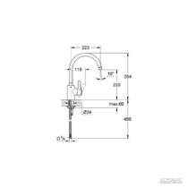 Смеситель для кухни Grohe Eurosmart Cosmopolitan 32843000, фото №2