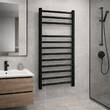 Рушникосушарка електрична Instal Projekt Viking electro VIKE-50/100C31 530х1000 мм чорний мат 175 Вт, фото 4