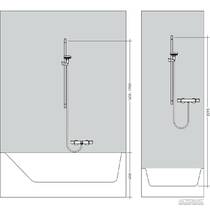 Душевой набор Hansgrohe Raindance Select 27802400, фото №2