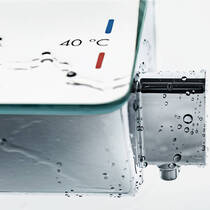 Смеситель для ванны Hansgrohe Ecostat 13141400 с термостатом, фото №6