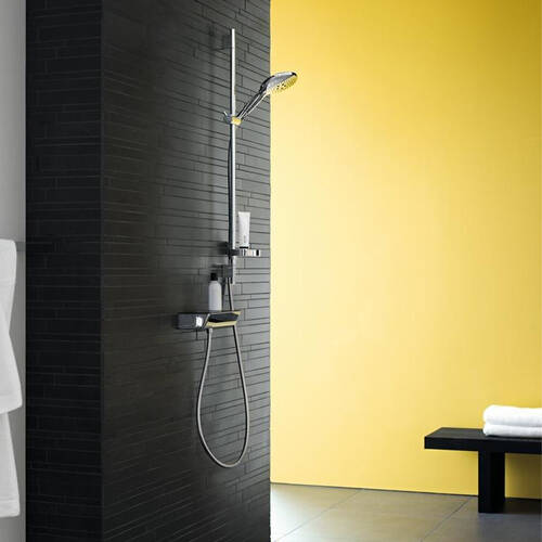 Змішувач для душу Hansgrohe Ecostat 13161000 з термостатом, фото 4