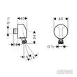 Шлангове підключення Hansgrohe Fixfit 27505000, фото 2