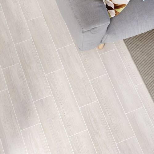 Керамогранит Cersanit Finwood White 18,5x59,8 см, фото 1