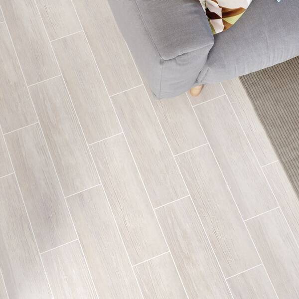 Керамогранит Cersanit Finwood White 18,5x59,8 см, фото 1