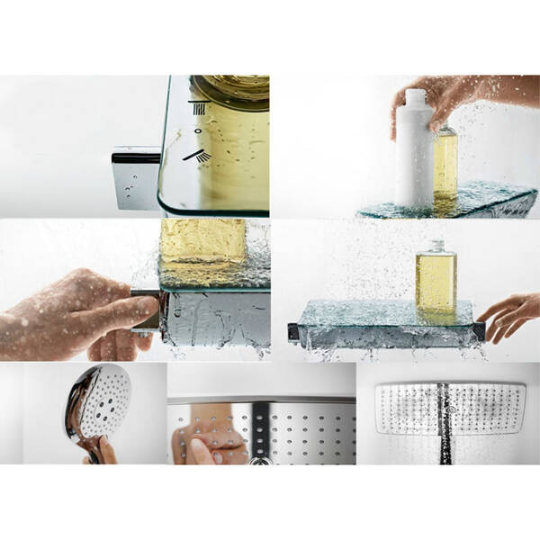 Душова система Hansgrohe Raindance Select 27113000 з термостатом, фото 3