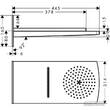 Верхний душ Hansgrohe Rainfall 28433400, фото 3