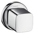 Запірний вентиль Hansgrohe Metris E 31677000 зовнішня частина, хром, фото 1