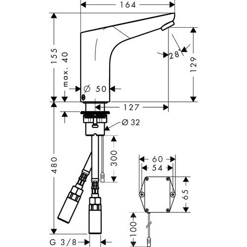 Смеситель для раковины Hansgrohe Focus 31172000, фото 2