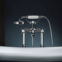 Смеситель для ванны Axor Montreux 16553000 напольный, хром, фото №3