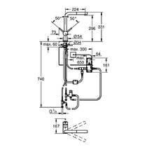 Змішувач для кухні Grohe Minta Touch 31360001 сенсорний, хром, фото №2