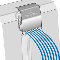 Накладка на сифон Villeroy&Boch UPCON0123 для ванны Squaro Edge 12 хром, фото №3