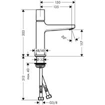 Змішувач для раковини Hansgrohe Metropol 32571000 хром, фото №2
