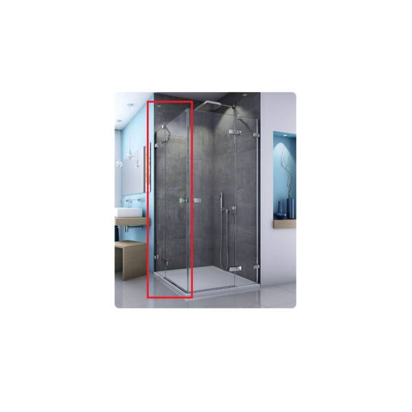 Душеві двері SanSwiss Escura ES13G1005007 100х200 см розпашні ліві, фото 1