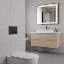 Клавиша смыва Oli Narrow 192903(148303) черный матовый, фото №1