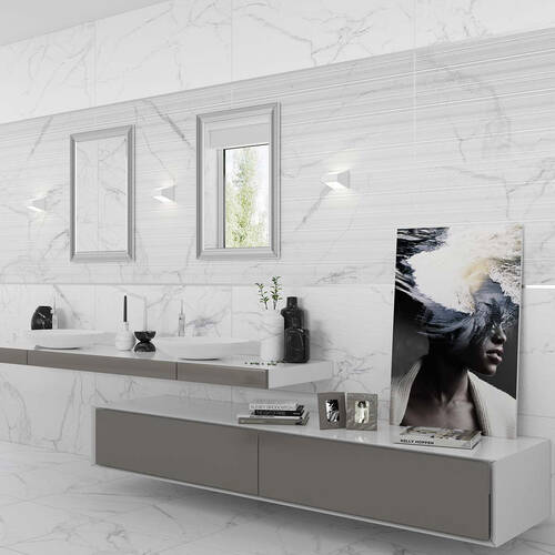 Керамограніт Almera Ceramica-2 Carrara Matt Qp8320Bmb 60x120 см, фото 1