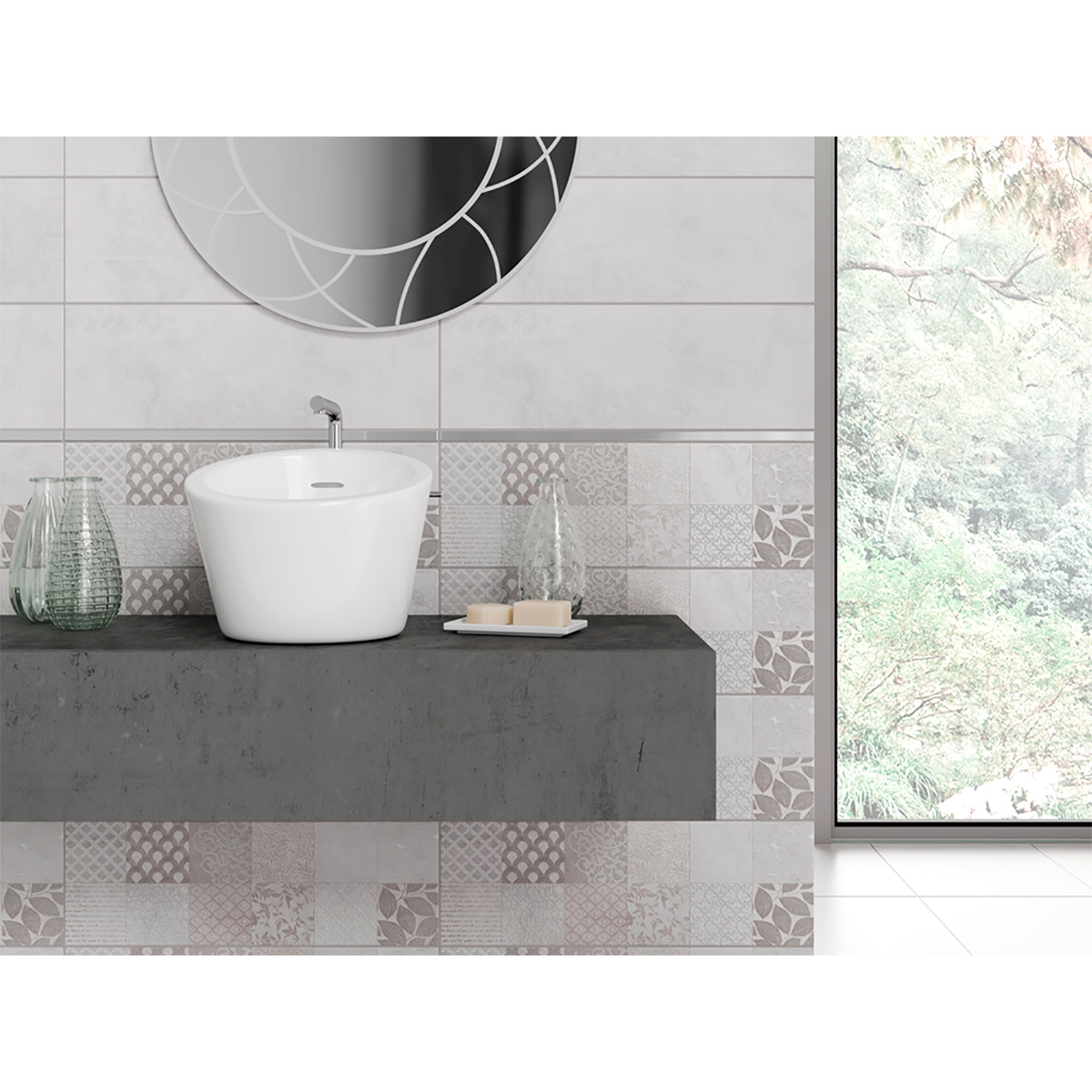 SNOWDROPS LIGHT GREY (1 сорт)