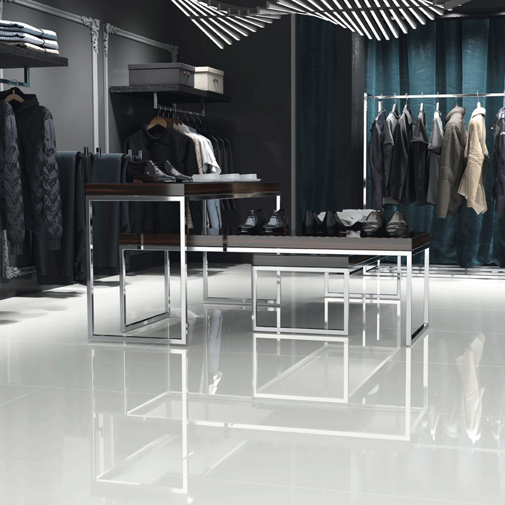 CRYSTAL WHITE POLISHED RECT (1 сорт)
