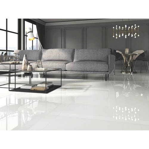 Керамогранит Ape Ceramica Crystal White Polished Rect 75x75 см, фото 2