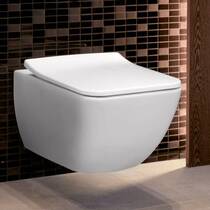 Унитаз подвесной Villeroy&Boch Venticello 4611RSR1 CeramicPlus с сиденьем Soft Close, QuickRelease, фото №2