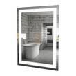 Дзеркало Аква Родос Альфа 19228 з LED підсвіткою 800х650 мм, фото 1