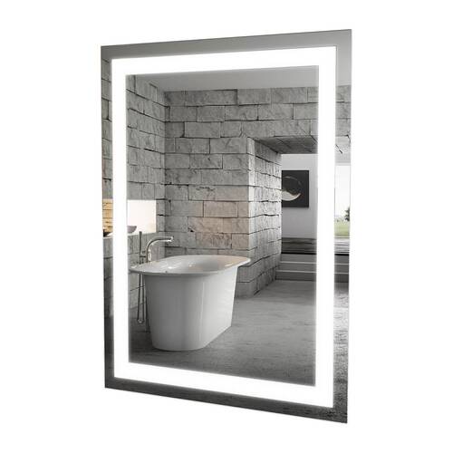 Дзеркало Аква Родос Альфа 19228 з LED підсвіткою 800х650 мм, фото 1