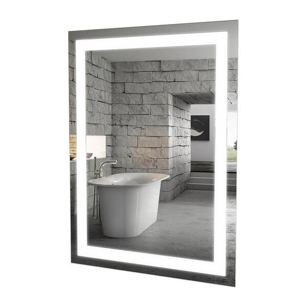 Дзеркало Аква Родос Альфа 19228 з LED підсвіткою 800х650 мм, фото 1