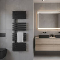 Рушникосушарка водяна Instal Projekt Popstar POPS-60/120C12 1190х600 мм графіт, фото №1