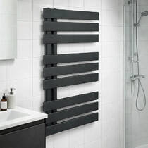 Рушникосушарка водяна Instal Projekt Popstar POPS-60/90C31 875х600 мм чорний матовий, фото №1