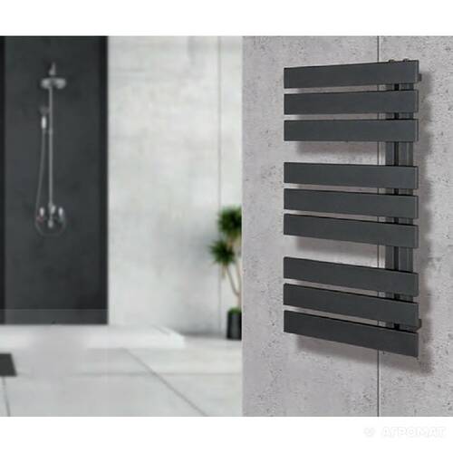 Рушникосушарка водяна Instal Projekt Popstar POPS-60/90C33 875х600 мм чорний, фото 3