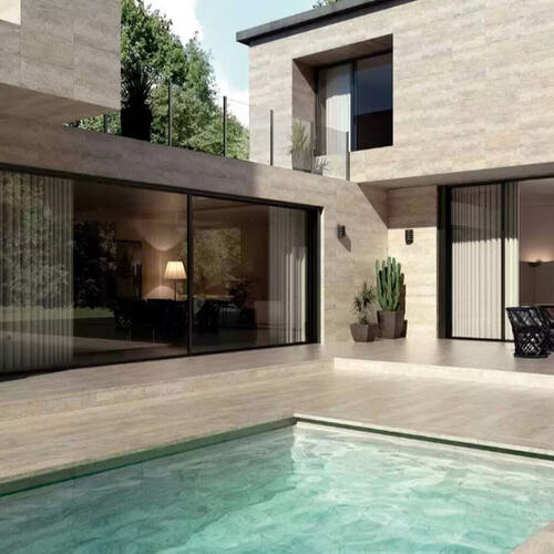 Сходинка Exagres Marbles Peldano Fior. Travertino 33x120 см, фото 2