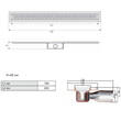 Душовий канал ACO ShowerDrain C-line 9010.88.23 (408723) 785 мм, фото 3