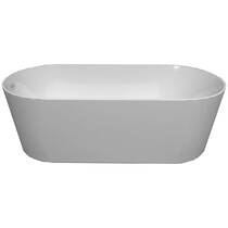 Ванна акрилова Devit Ovale 17080136 170х80 см окремостояча, фото №2