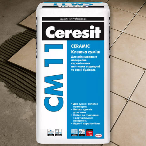 Клей для плитки Ceresit СМ-11 25 кг, фото 1
