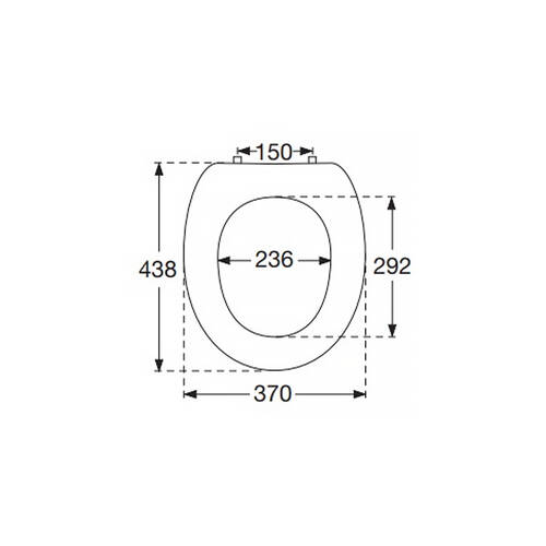 Кришка для унітаза Villeroy&Boch O. Novo 88236101, фото 2