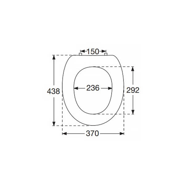 Кришка для унітаза Villeroy&Boch O. Novo 88236101, фото 2