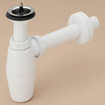 Сифон для раковины колбовый Viega 103927 белый, фото №1