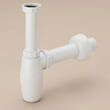Сифон для раковины колбовый Viega 108694 белый, фото 1