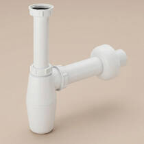 Сифон для раковины колбовый Viega 108694 белый, фото №1