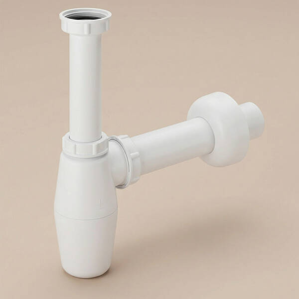 Сифон для раковины колбовый Viega 108694 белый, фото 1