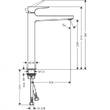Змішувач для раковини Hansgrohe Metropol 32512000, фото 2