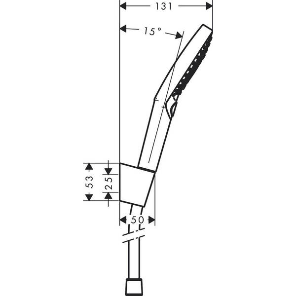 Душевой набор Hansgrohe Raindance Select S 3 jet 26721000, фото 3